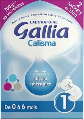 Gallia Calisma 1er age Bag in box 700g De 0 à 6 mois