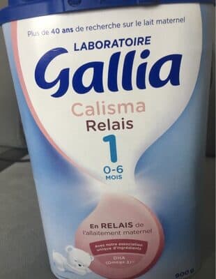 GALLIA CALISMA RELAIS 1er âge 900g De 0 à 6 mois