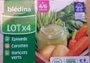 2 Carottes / 1 Epinard / 1 Haricots Verts 4x130g