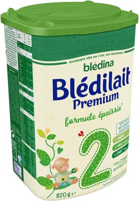 BLEDILAIT Premium formule épaissie 2ème âge 820g De 6 à 12 Mois