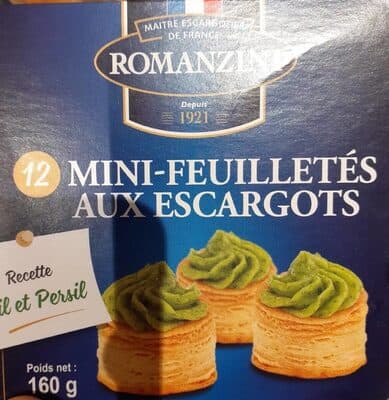 12 feuilles aux escargots
