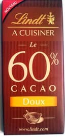 60% cacao doux à cuisiner