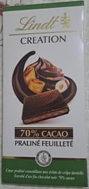 70% Cacao Praliné Feuilleté