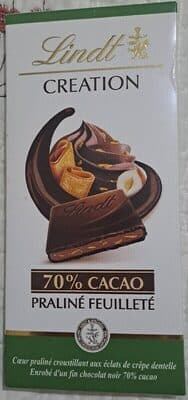 70% Cacao Praliné Feuilleté