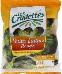 100G Petite Laitue Rouge Les Crudettes