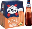 1664 6x25cl 1664 rose 4.5 degre alcool