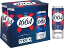 1664 6x33cl can 1664 hd 5.5 degre alcool