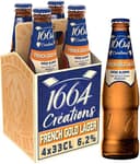 1664 4x33cl 1664 creations french gold 6.2 degre alcool