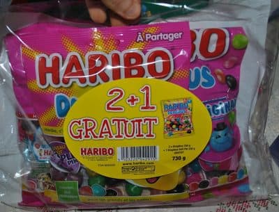 2 Dragibus + 1 Dragibus Pik