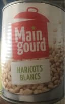 4 / 4 Haricots Blanc Au Naturel Maingourd*
