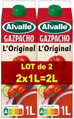 Alvalle Gazpacho l'original lot de 2 x 1 L