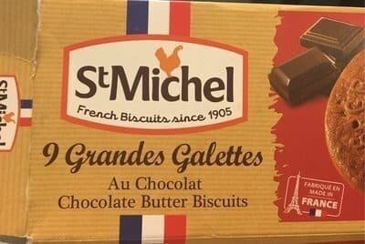9 Grandes Galettes Au Chocolat