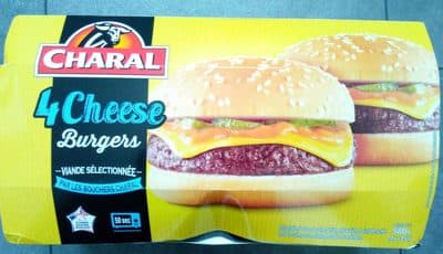 4 cheese burgers