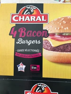 4 Bacon Burgers