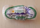 3 Crottins de Chèvre au lait cru