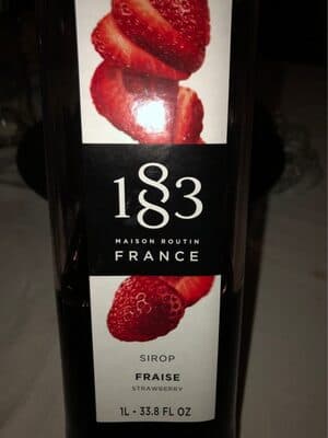 1883 sirop fraise