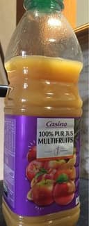 100 % Pur Jus multifruits