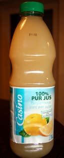 100 % Pur Jus Pamplemousse Blanc avec pulpe