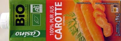 100 % Pur Jus Carotte Citron 