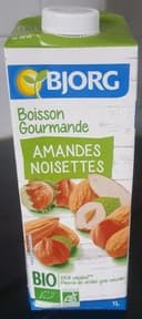 Boisson gourmande Amandes noisettes
