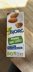 BjORG AMANDE ALMOND SANS SUCRE- NO SUGAR