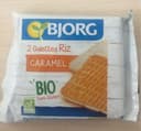 2 Galettes Riz Caramel Bio Sans Gluten