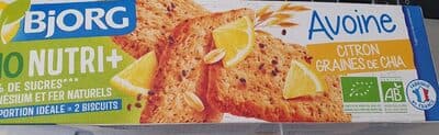 Avoine citron 🍋 graines de chia