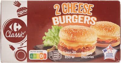 2 Cheese burgers