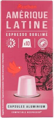 AUCHAN Amérique LatineEspresso sublimé
