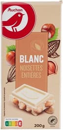 AUCHAN Blanc noisettes entières