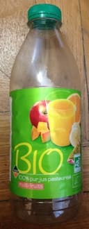 100 % pur jus pasteurisé multifruits