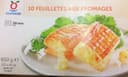 10 Feuilletés Aux Fromages Toupargel 650 G (10 X 65 G)