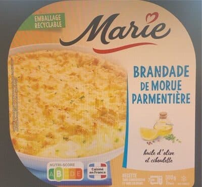 Brandade de morue parmentière