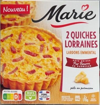 2 Quiches Lorraines