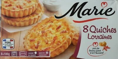 8 Quiches Lorraines 8*100g