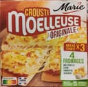 CMO 4 fromages - 390g Emmental, Cheddar, Mozzarella Présente en x3