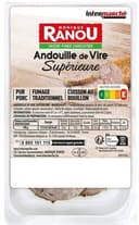 ANDOUILLE DE VIRE SUP MORCEAU PV env 250g RANOU Massif TRAD