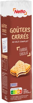16 Fourrés carrés chocolat 295g