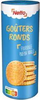 15 Fourrés ronds VANILLE 330G