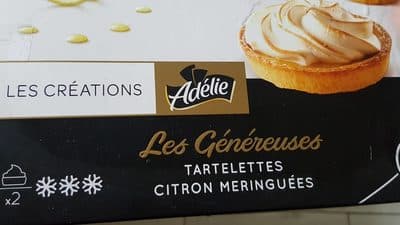 2 Tartelettes Citron Meringuées