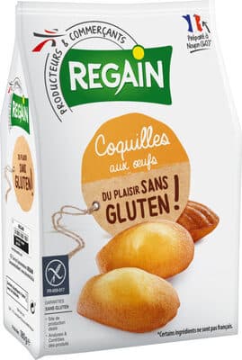 (Madeleine) Coquilles aux oeufs - SANS GLUTEN - 180g