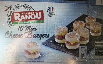10 mini Cheeseburger