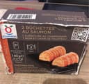 2 buchettes au saumon