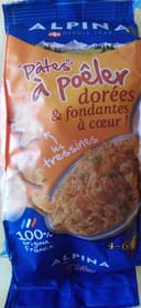 "Pâtes" à poêler, les tressines