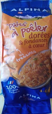 "Pâtes" à poêler, les tressines