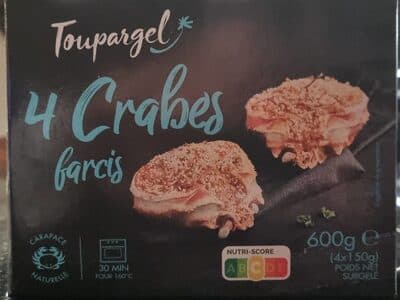 4 Crabes farcis
