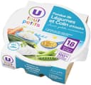 Assiette fondue de légumes et colin d'Alaska