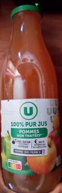 100% Pur Jus Pommes non traitées