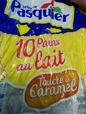 10 Pains au lait touche de caramel