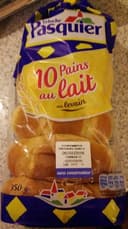 10 Pains au lait au levain